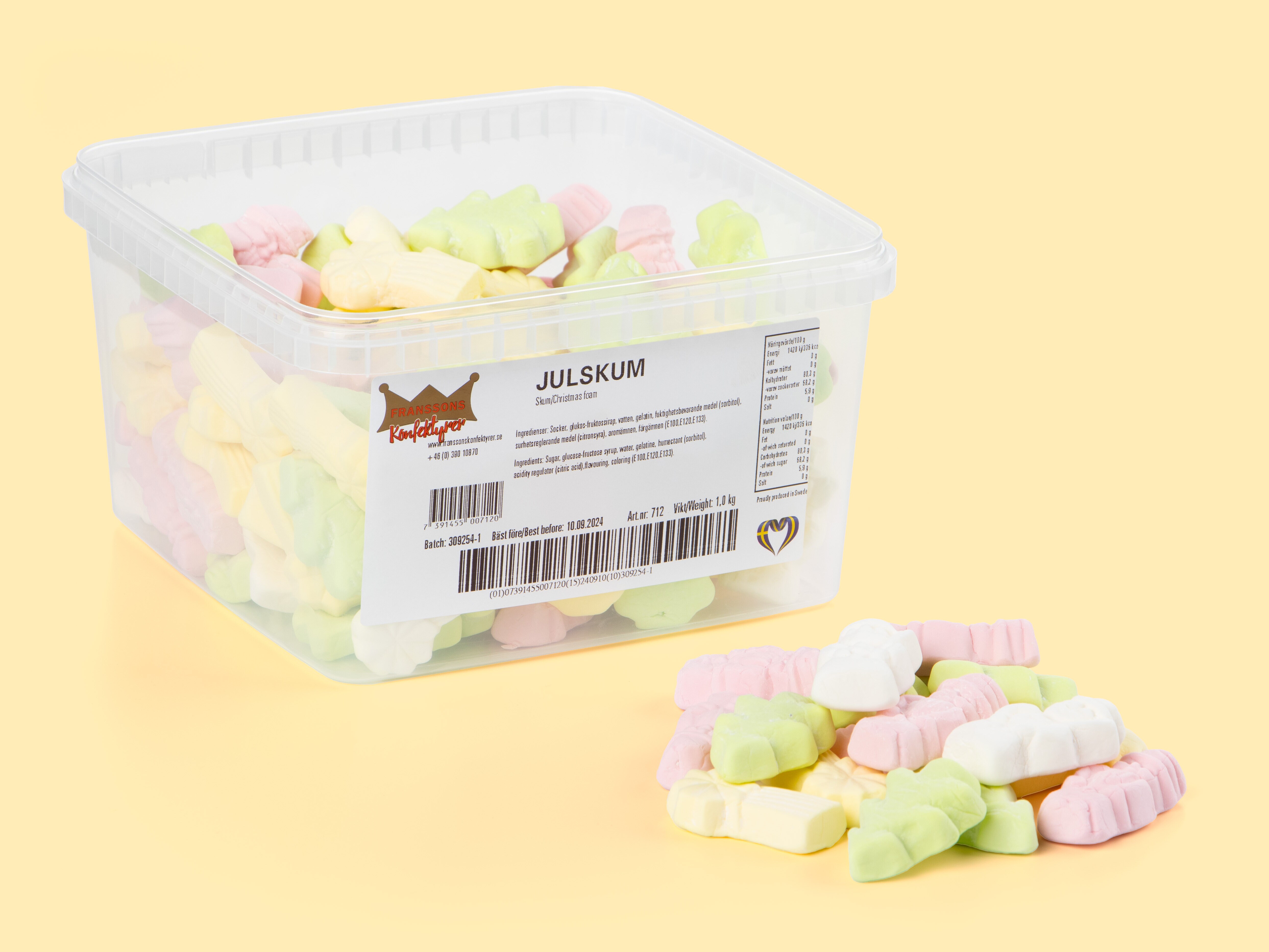 Tomteskog Smågodt 1 kg