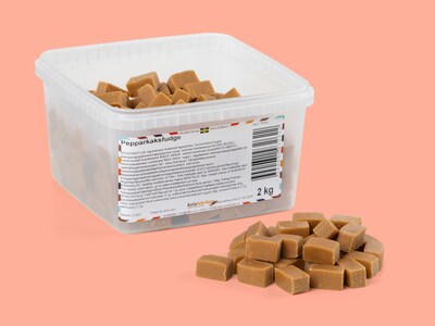 Honningkager fudge Bland-selv slik i kasser 2 kg