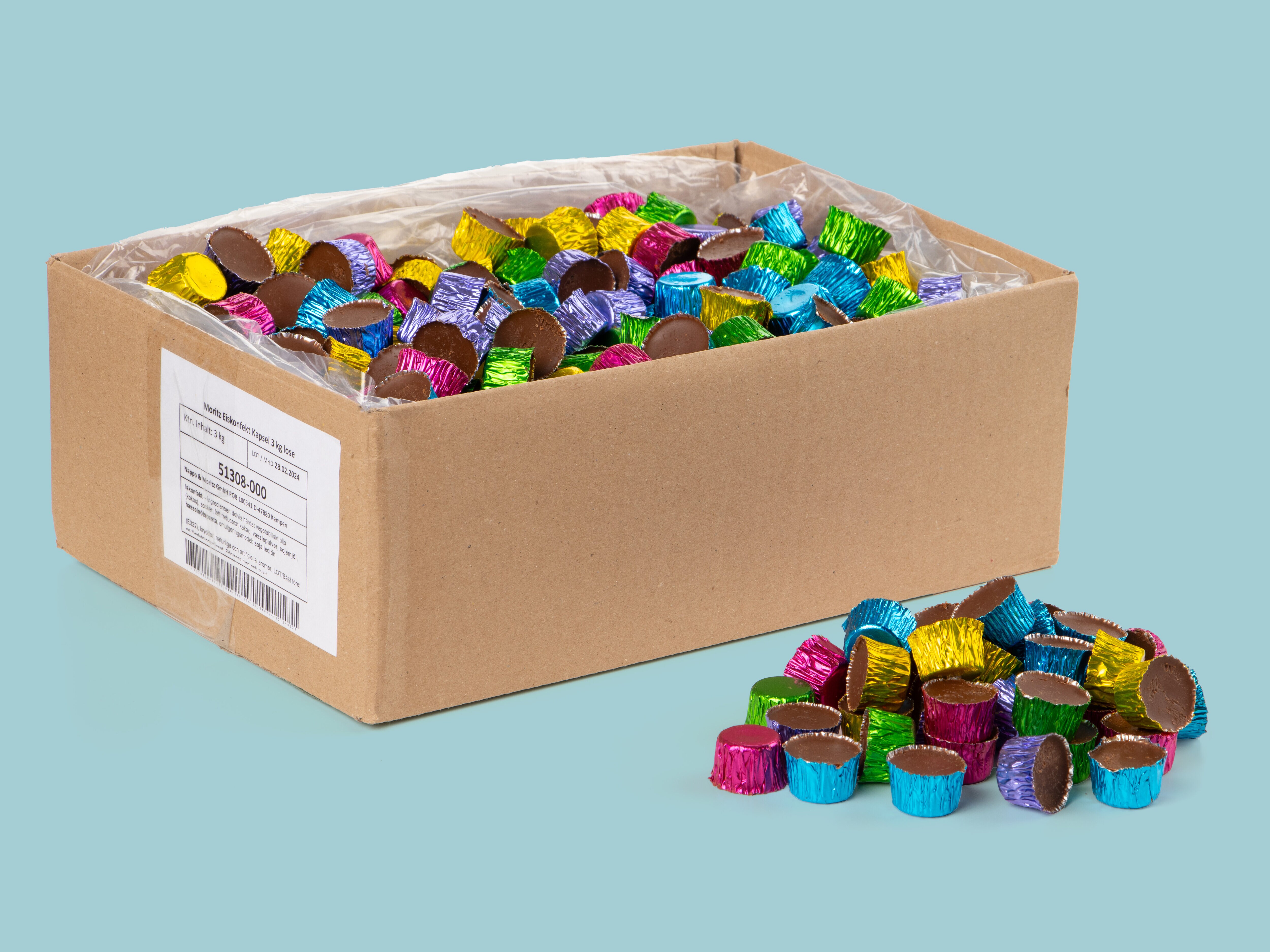 Issjokolade smågodt 3 kg