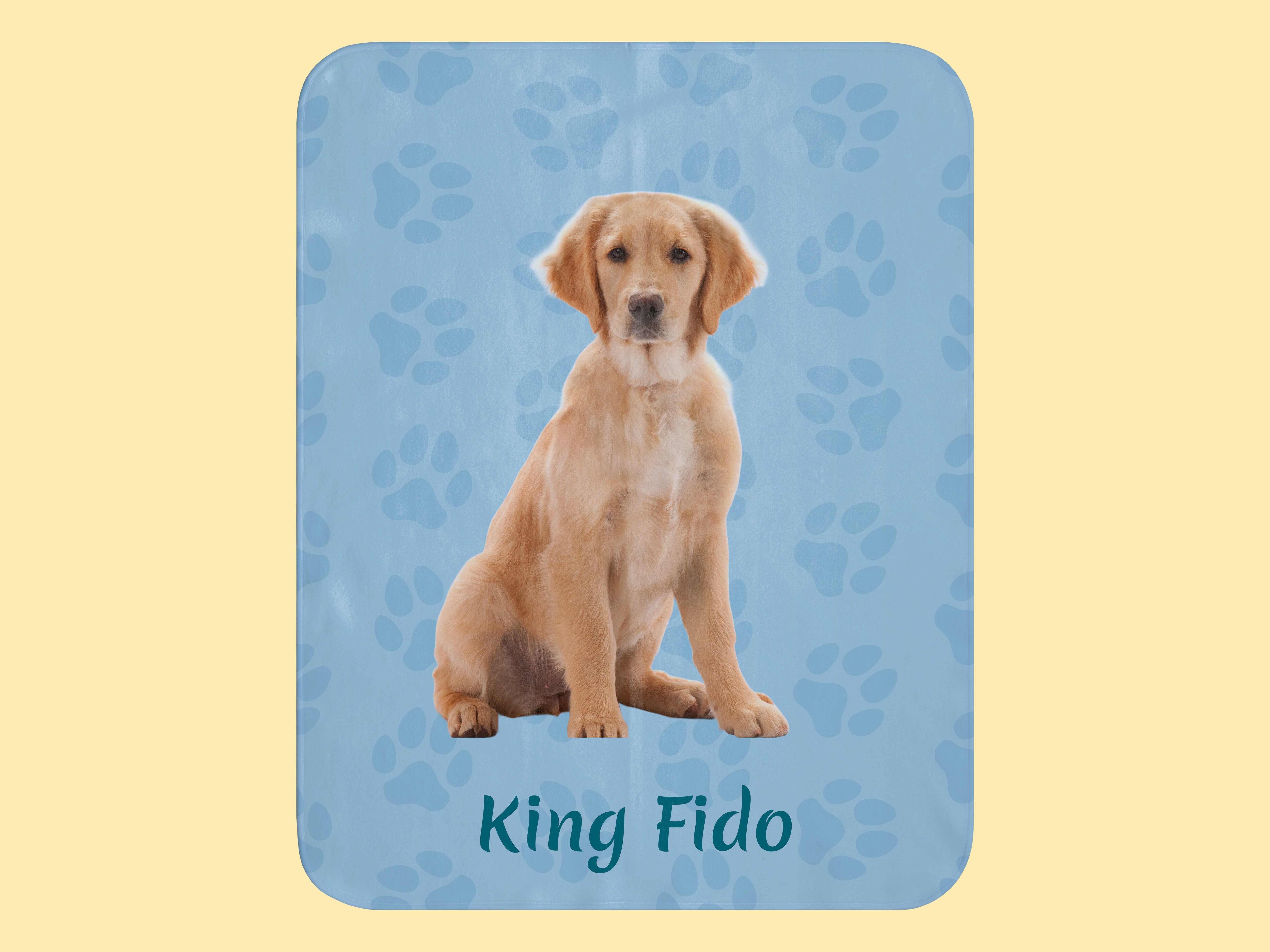 Lemmikin viltti omalla kuvalla