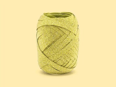 Lahjanauha Glitter 10m - Kulta