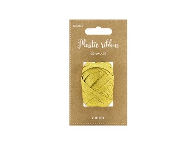 Lahjanauha Glitter 10m - Kulta