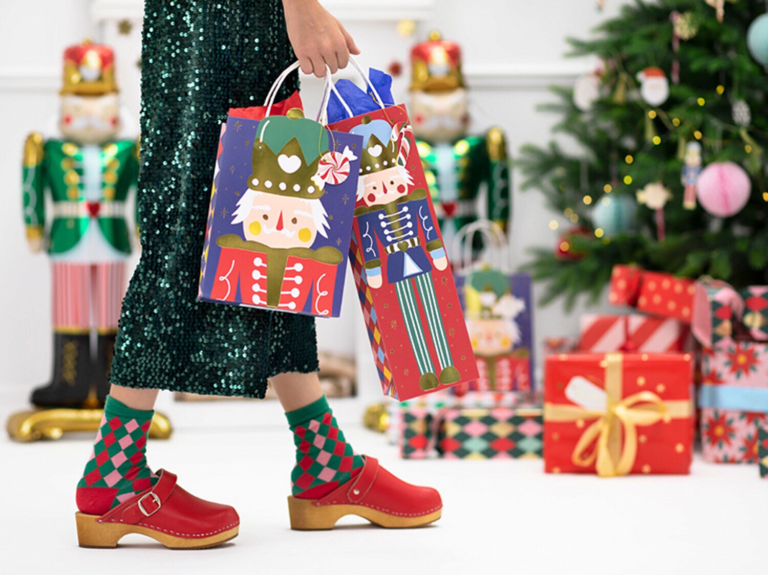 Gavepose høj - Nøddeknækkeren