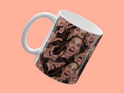 Personalisierte Tasse - Multiface