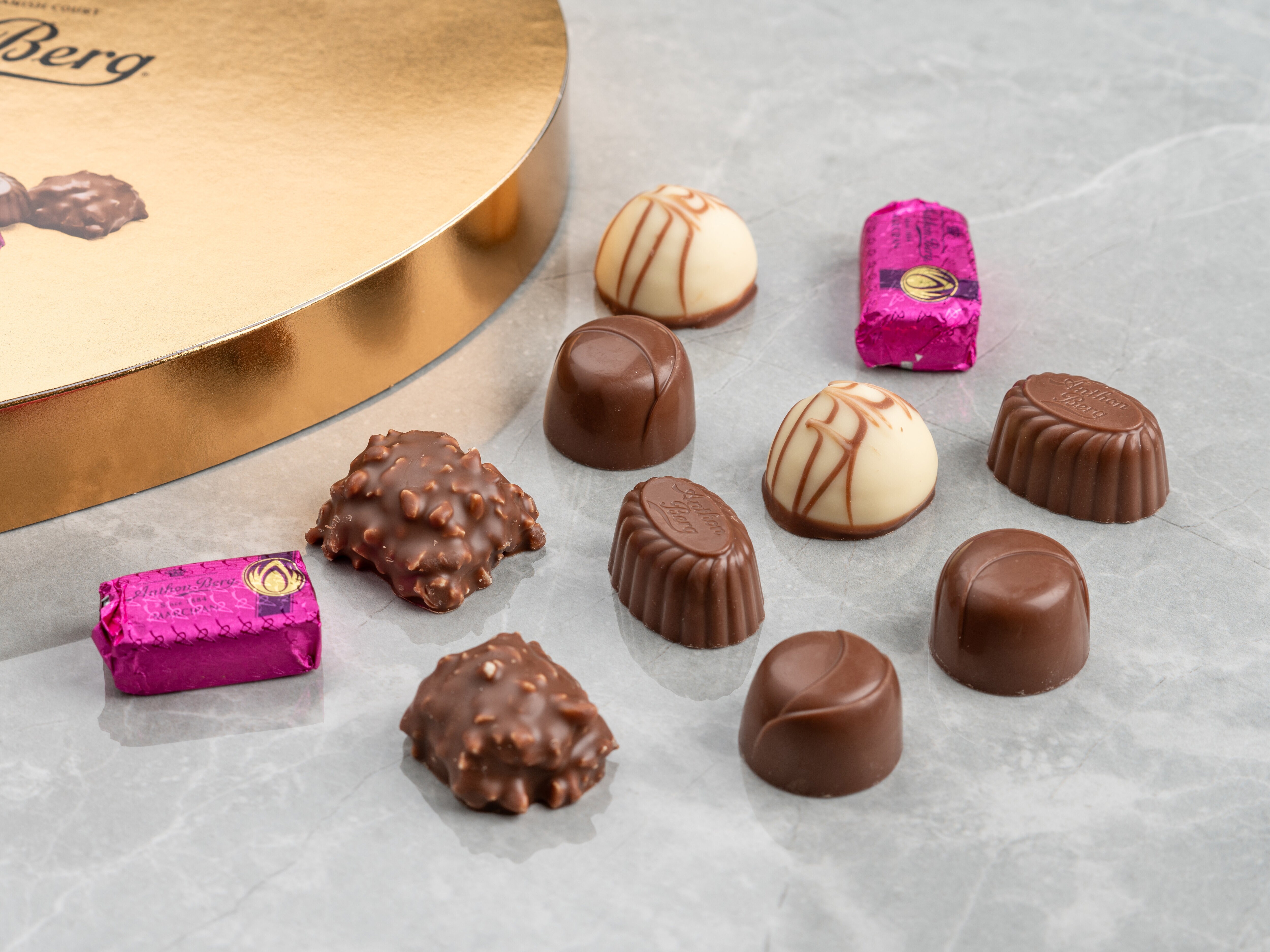 Anthon Berg Hjerteformet chokoladeæske