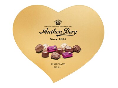 Anthon Berg Hjerteformet sjokoladeeske