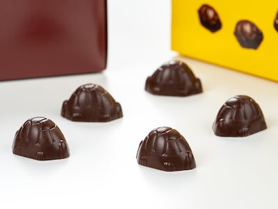 Toms Mini Sköldpaddor Mörk Choklad 360 gram