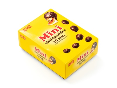 Toms Mini Sköldpaddor Mörk Choklad 360 gram