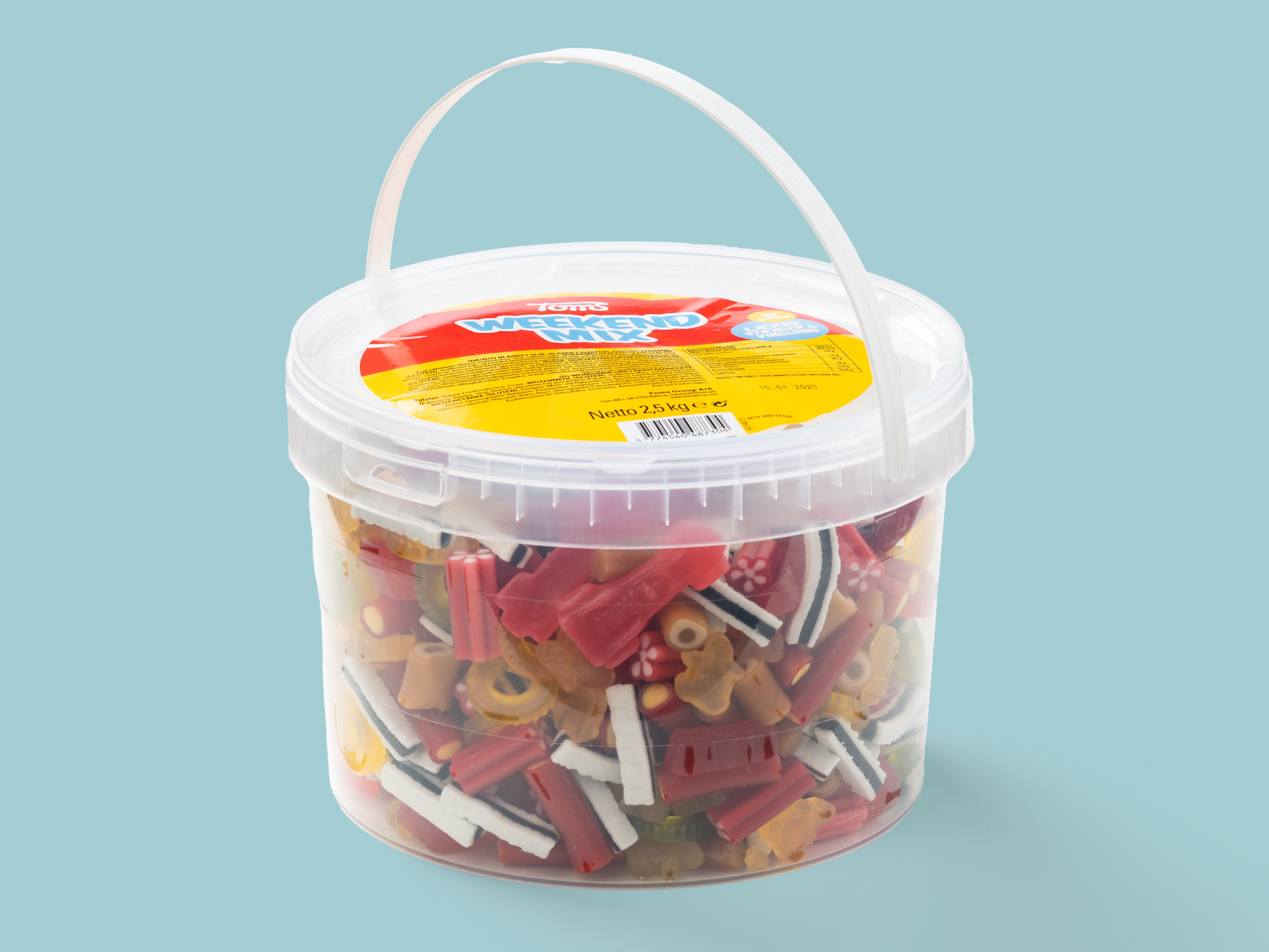 Godteribøtte Weekend Mix fra Toms 2,5 kg
