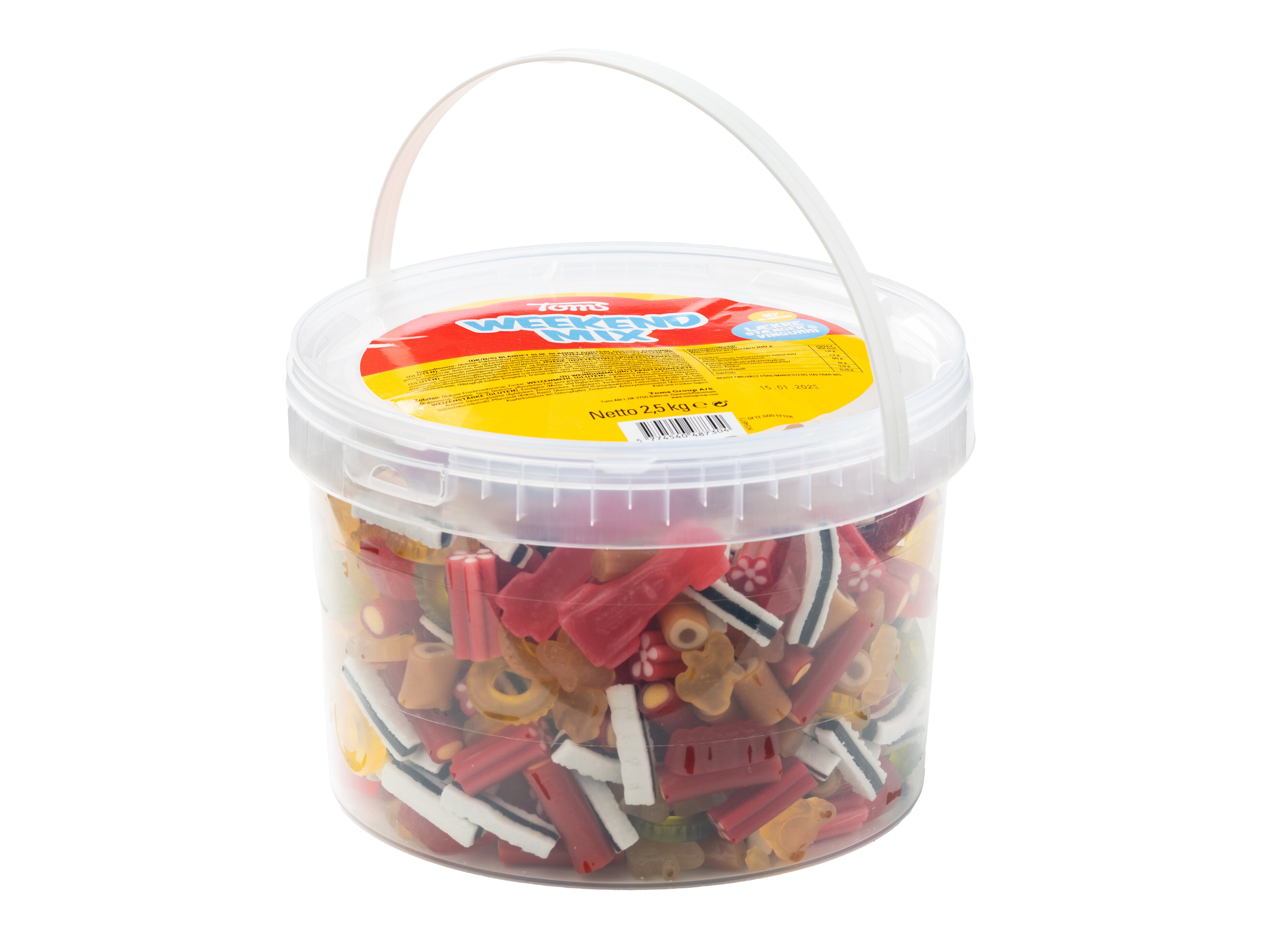 Godteribøtte Weekend Mix fra Toms 2,5 kg