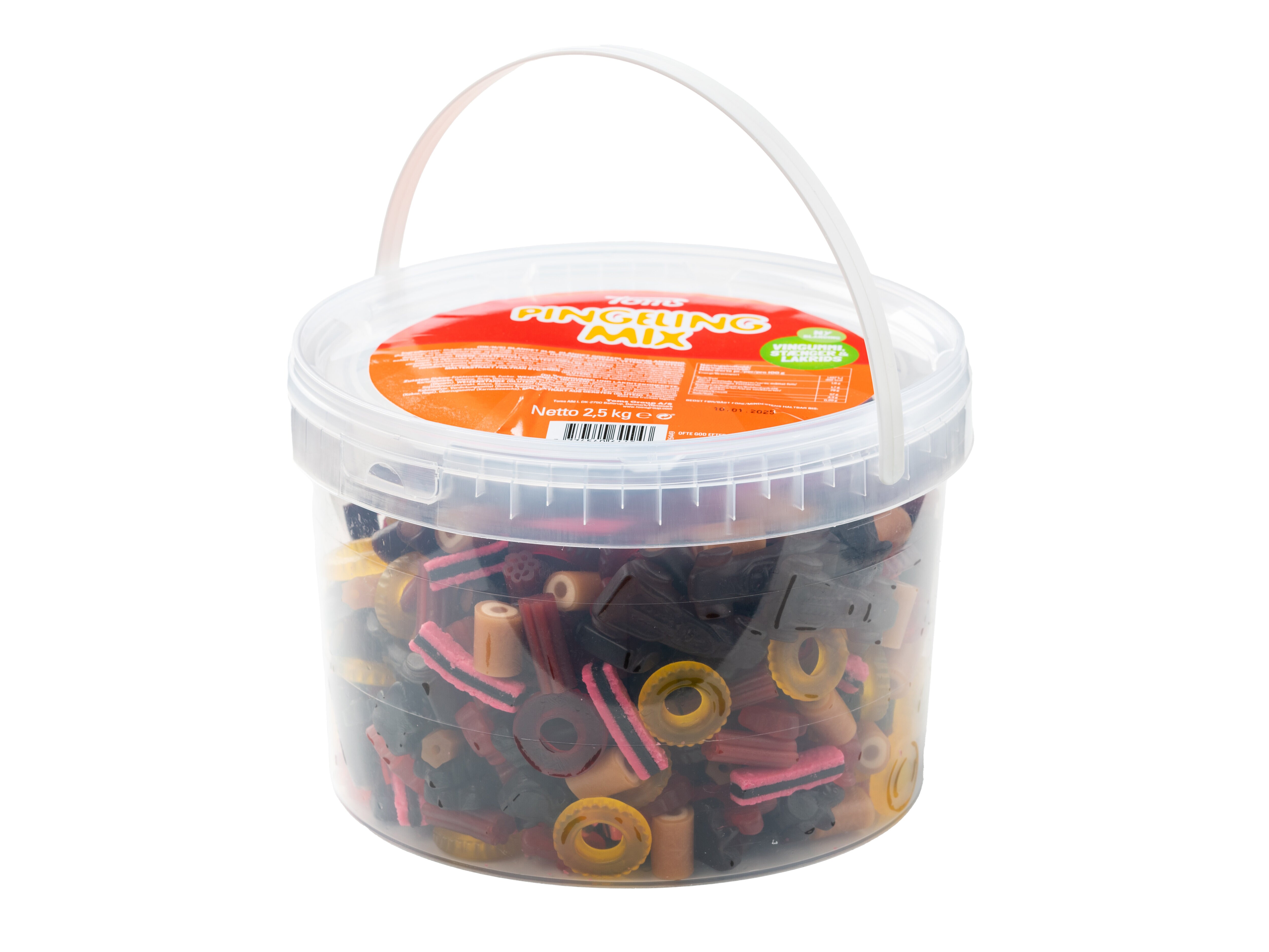 Slikspand Pingeling Mix fra Toms 2,5 kg