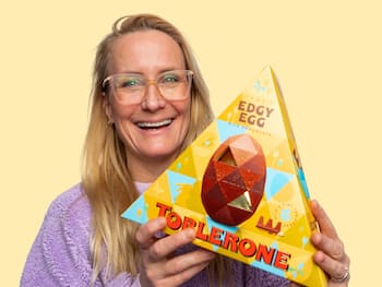 Toblerone-påskeegg