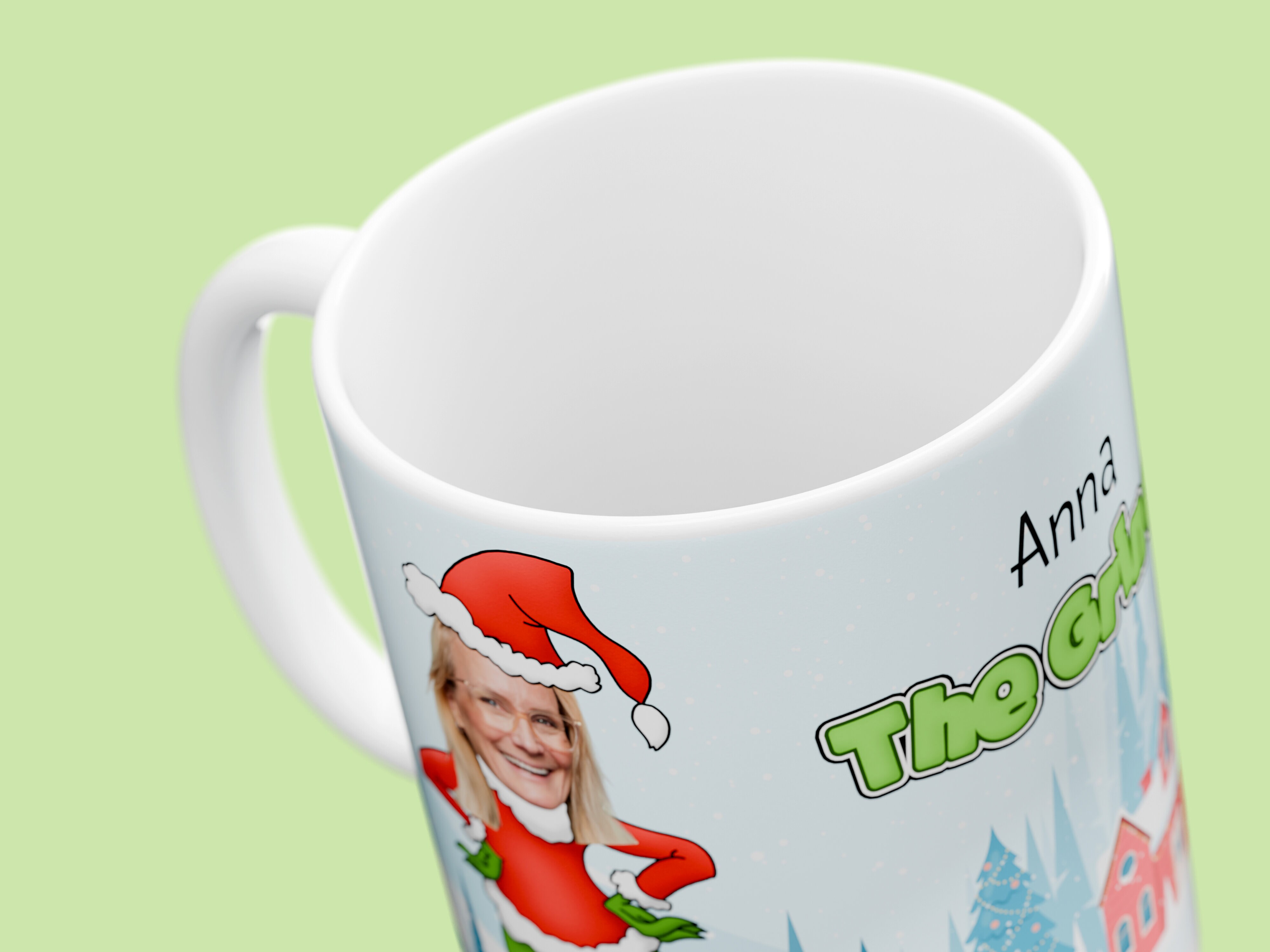Personlig Mugg med Foto - The Grinch
