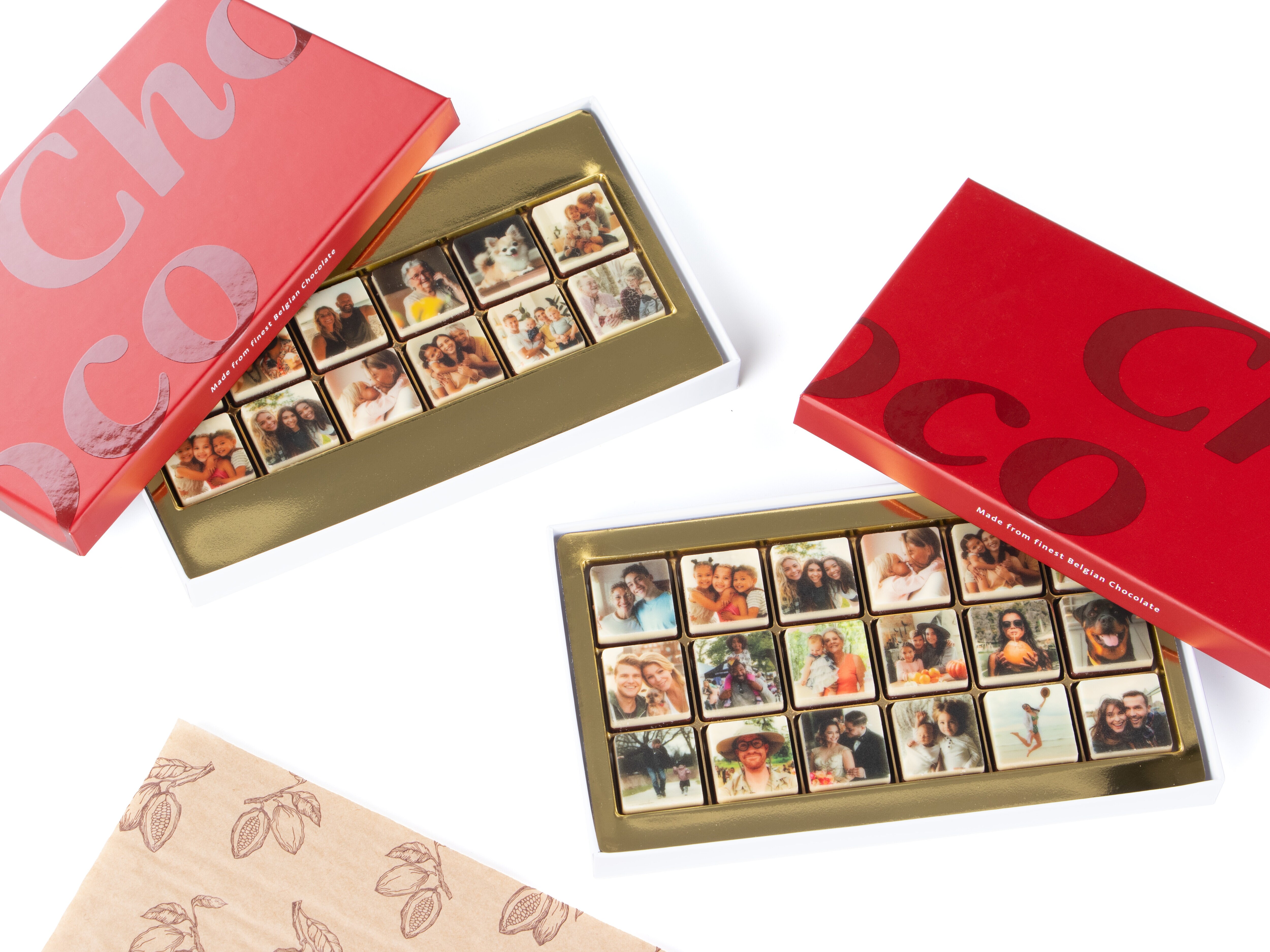 Personlig Chokolade med Billeder
