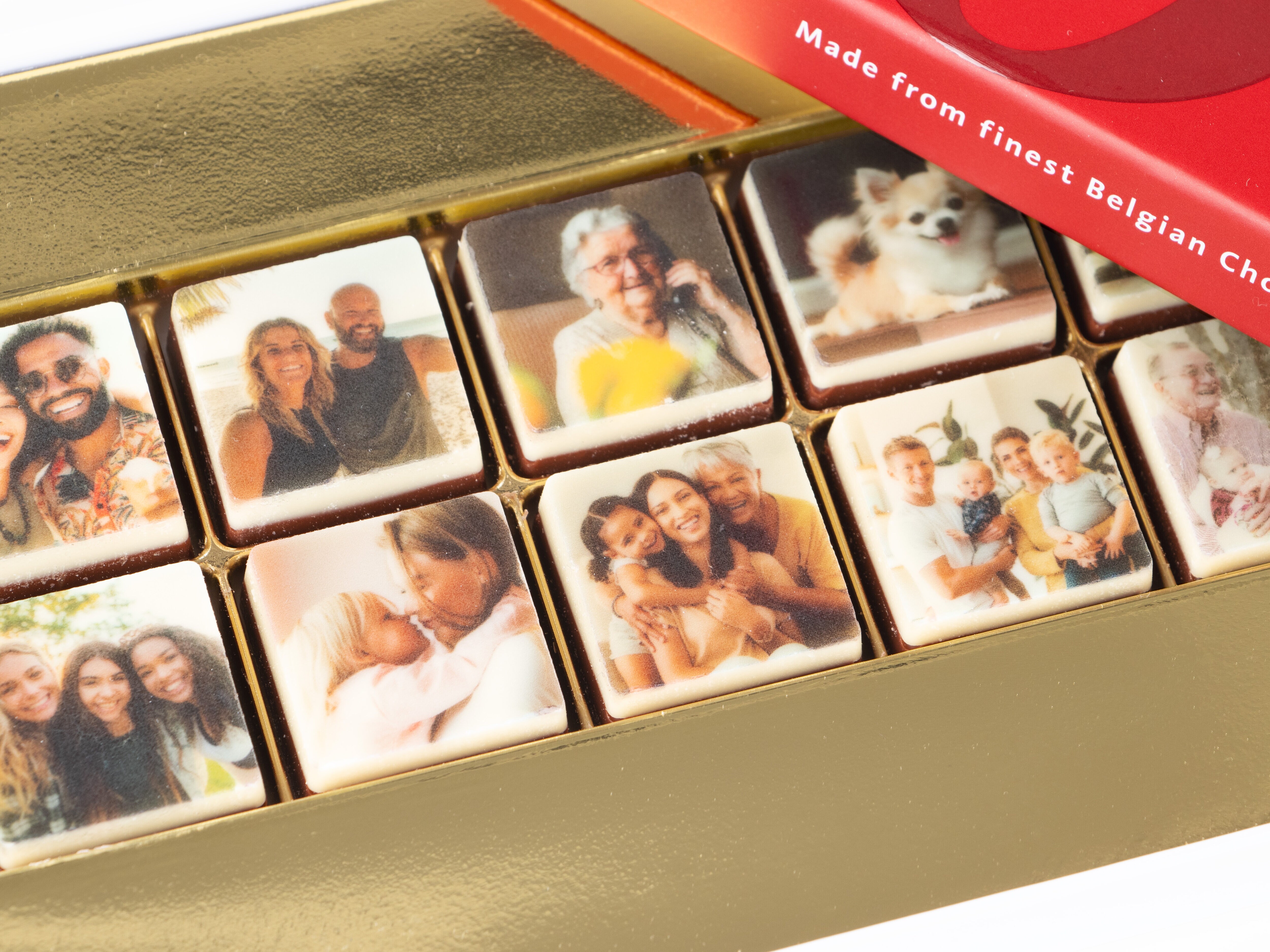 Personlig Chokolade med Billeder