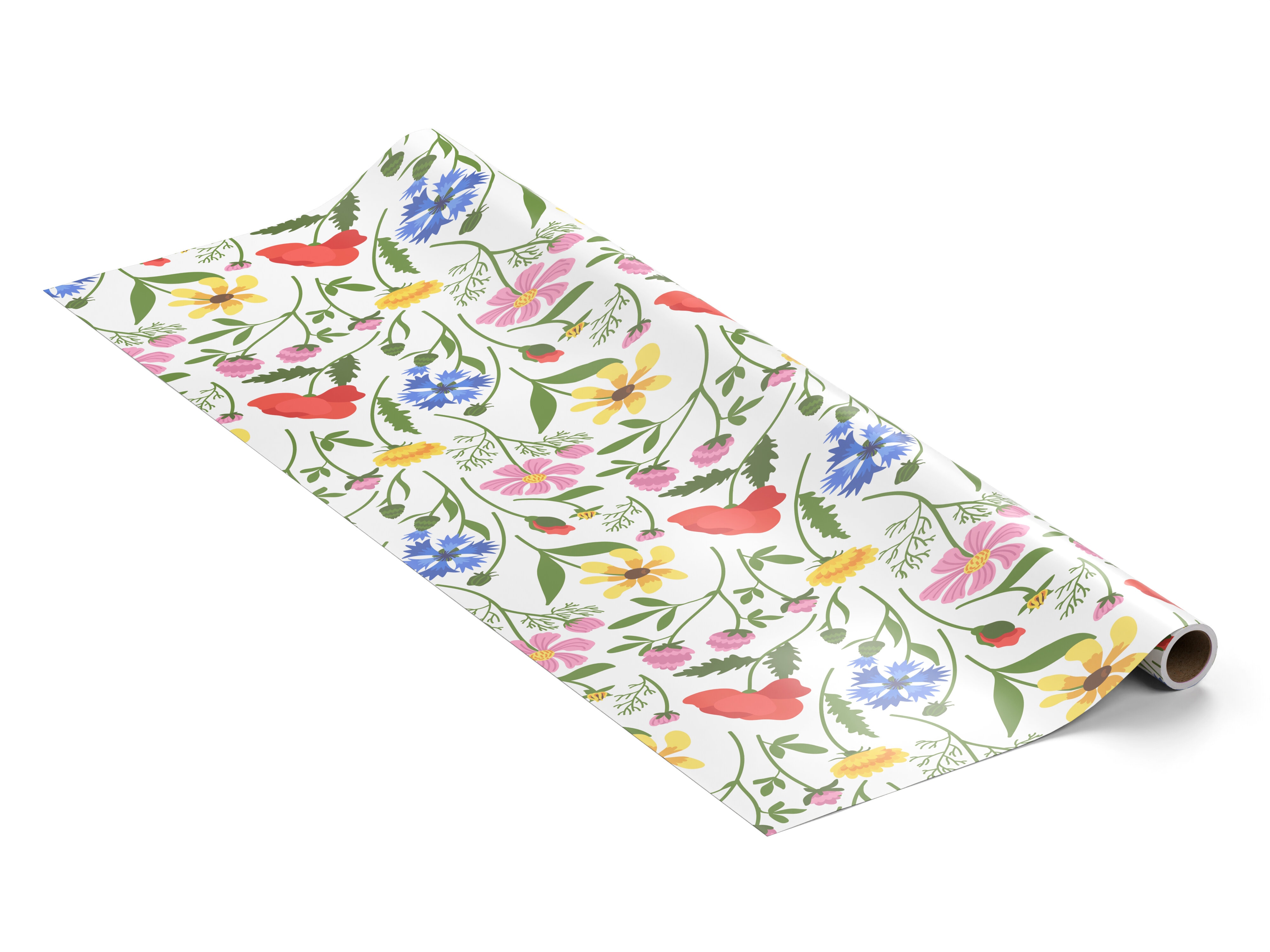 Gavepapir - Sommerblomster