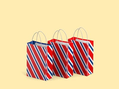 Presentpåsar 3-pack - Norge - Mellan