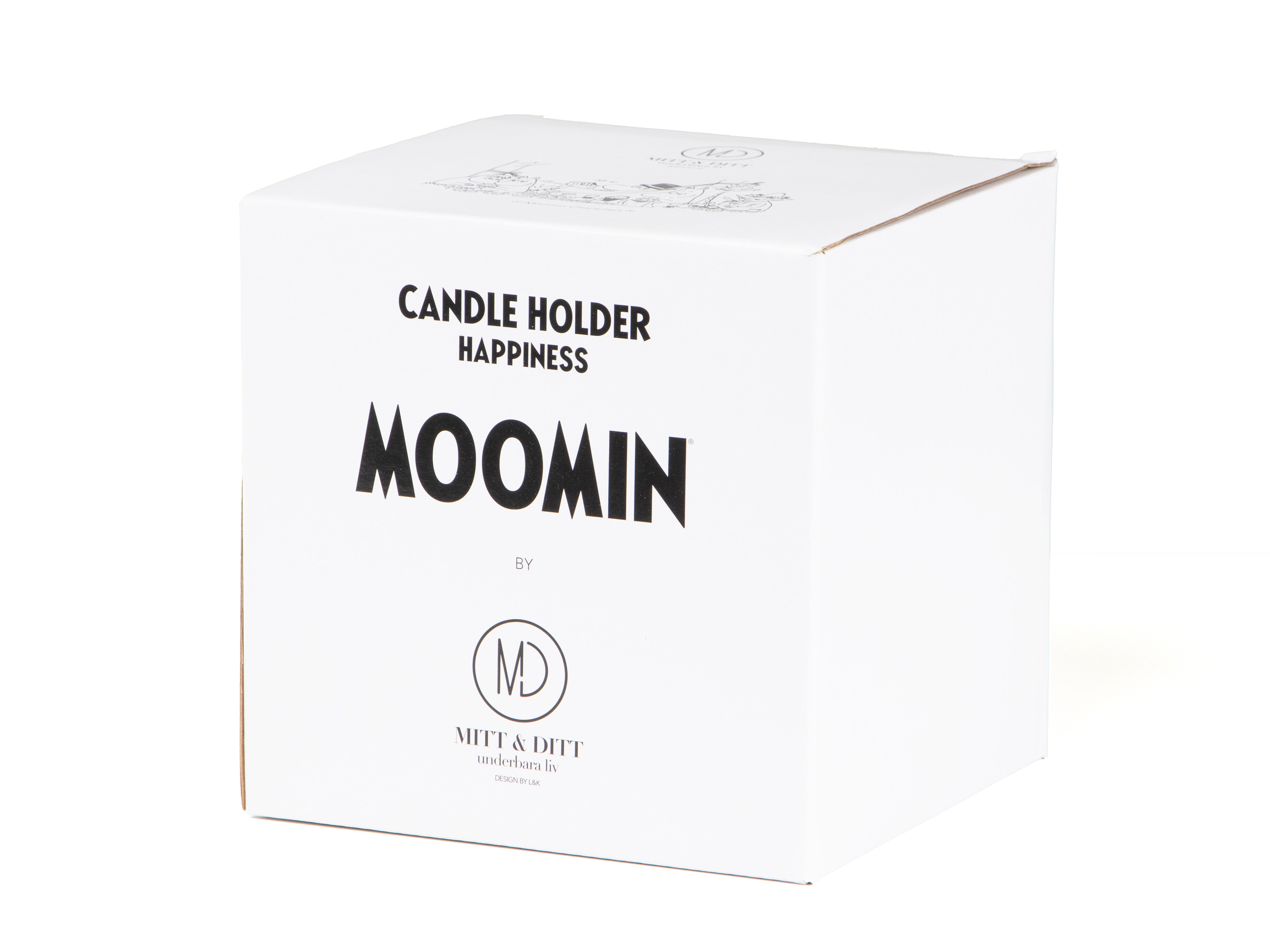 Mummitrollet lysestake - Happiness