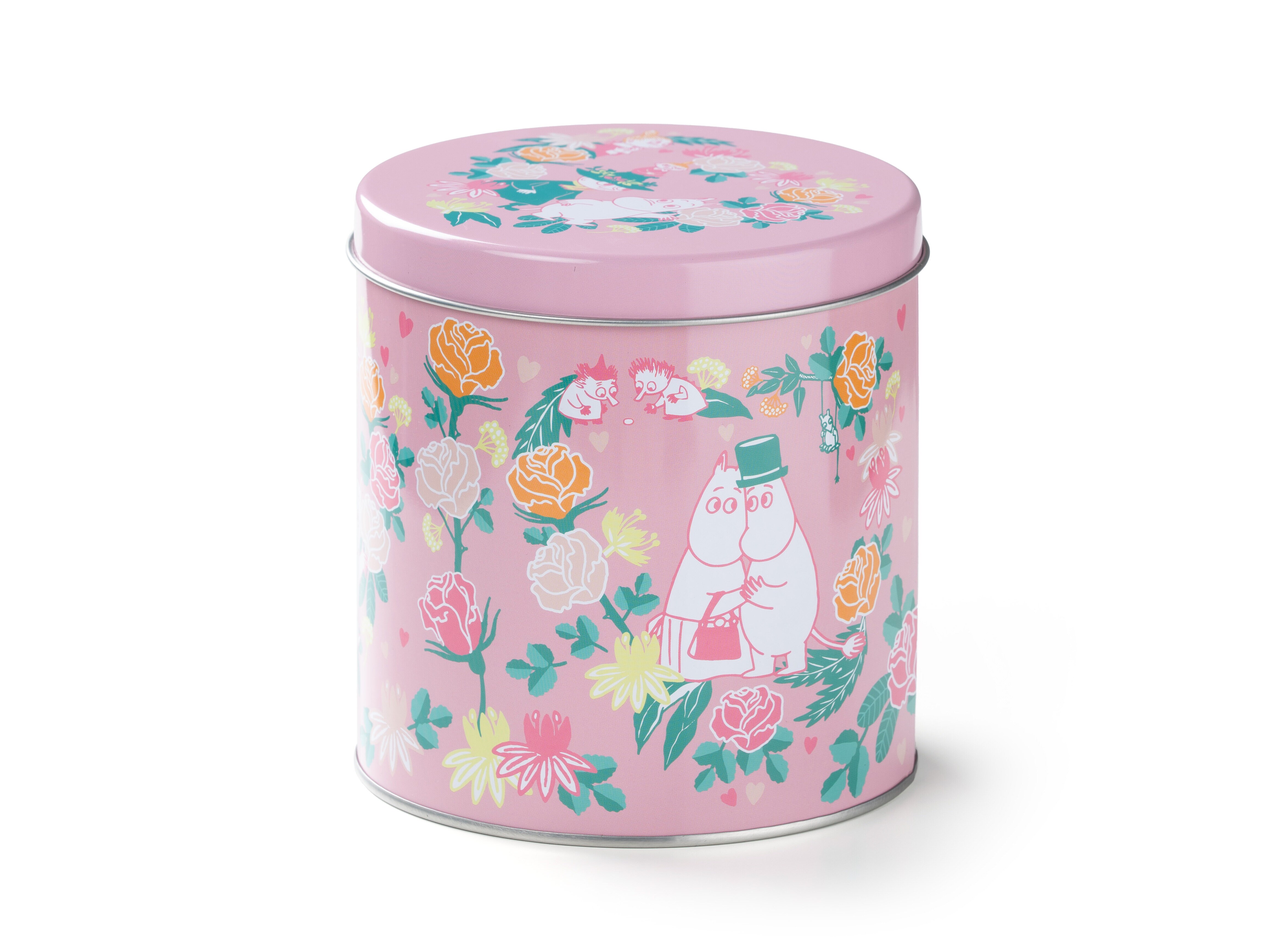 Mumihjerte-ven rund krukke