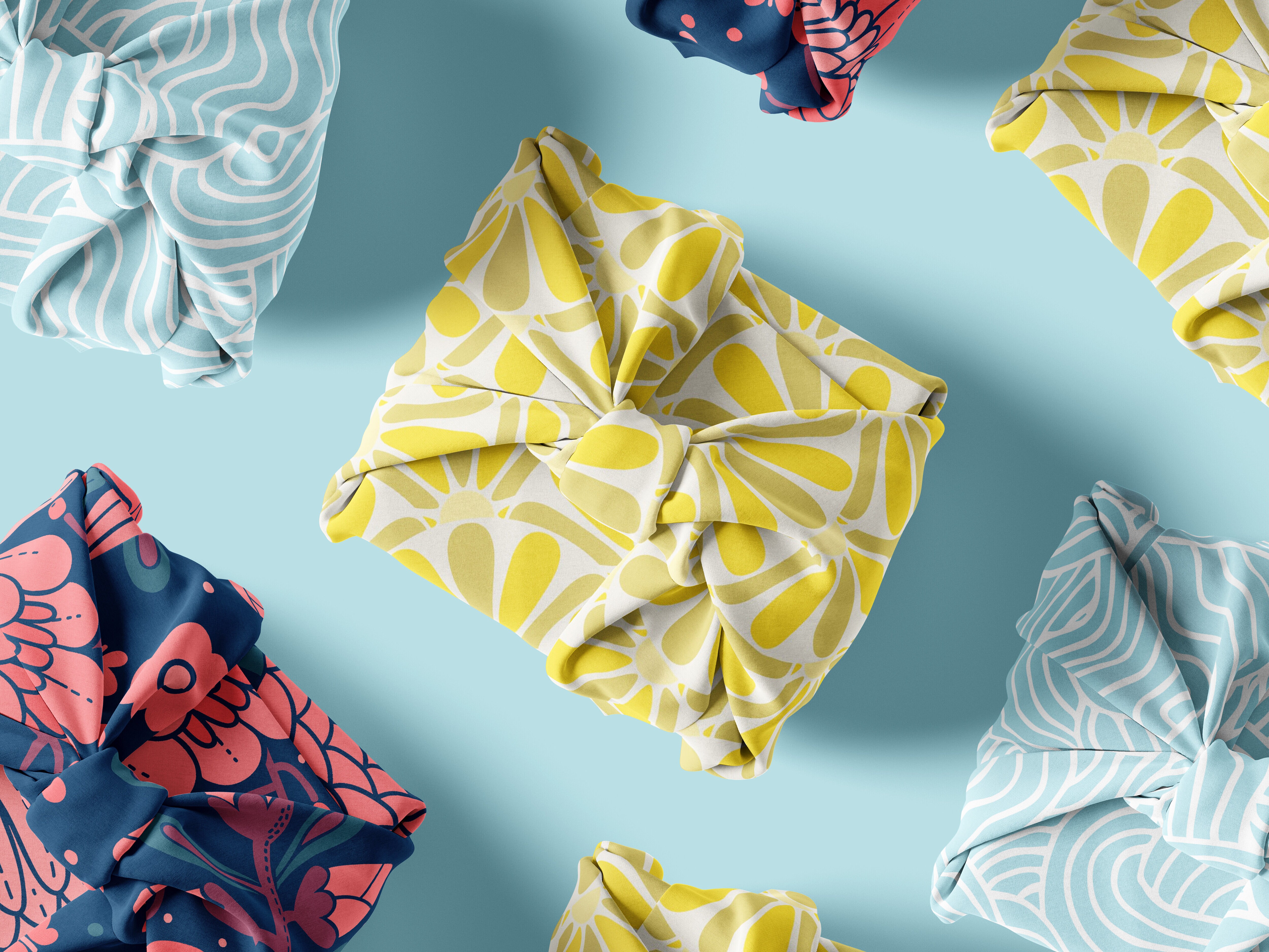 Furoshiki Käärekangas - Suuri