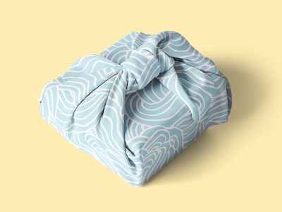 Furoshiki innpakningsduk - Stor