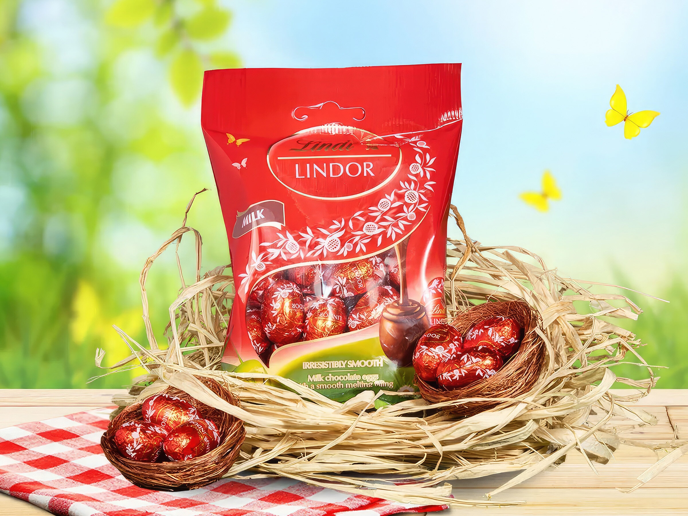 Lindt Lindor Minimunat - Maitosuklaa