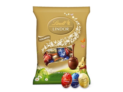 Lindt Lindor Miniæg - Blandet Chokolade