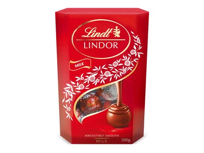 Lindt Lindor Cornet 500 gram - Mælkechokolade