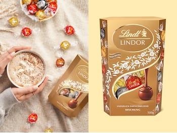 Lindt Lindor Cornet 500 gram - Blandad Choklad