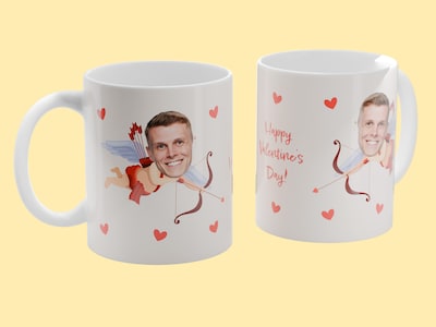 Personalisierte Tasse - Happy Valentine's Day