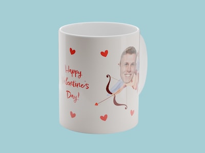 Personalisierte Tasse - Happy Valentine's Day
