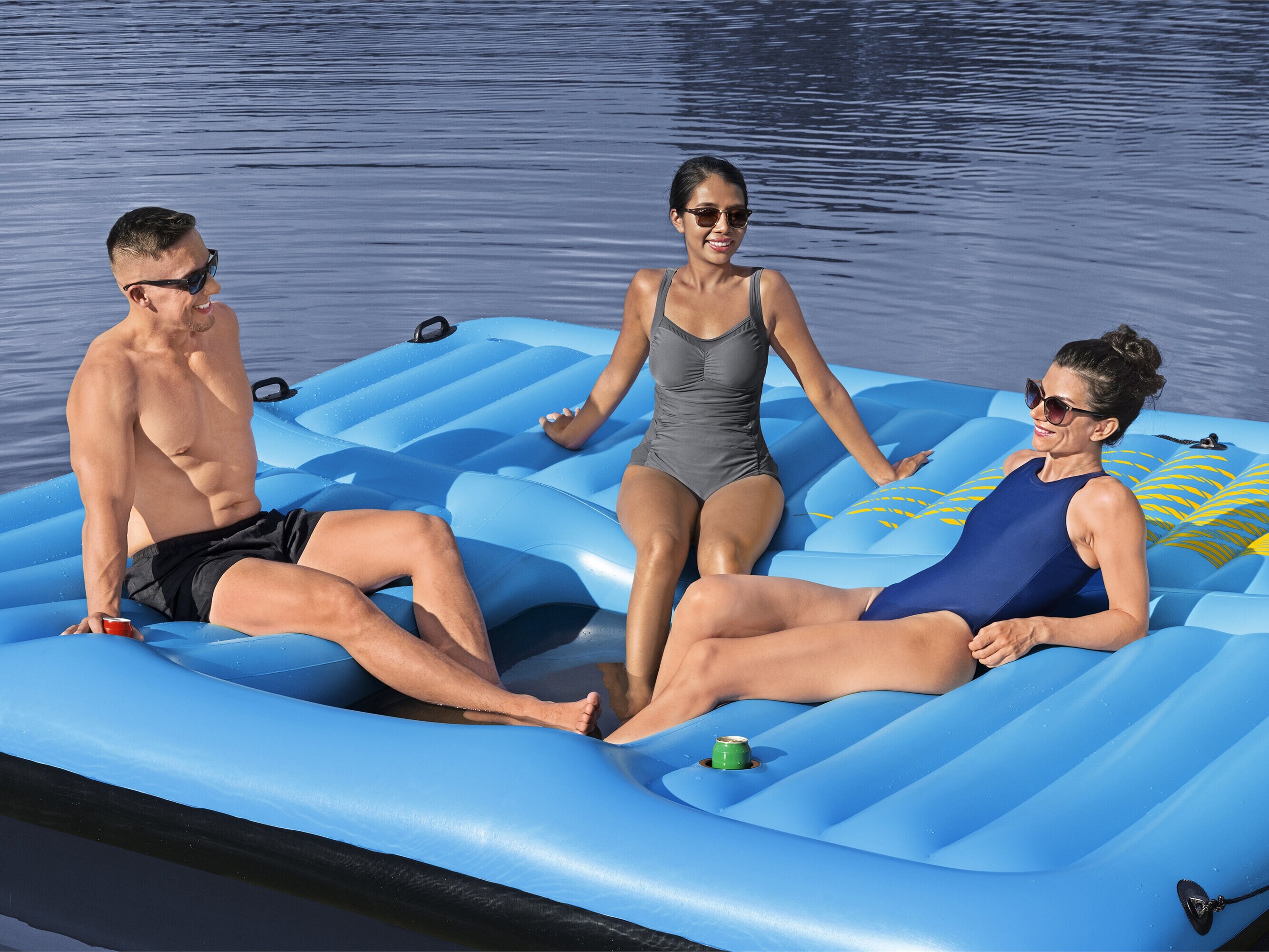 Oppustelig Flåde med Rutchebane - Bestway