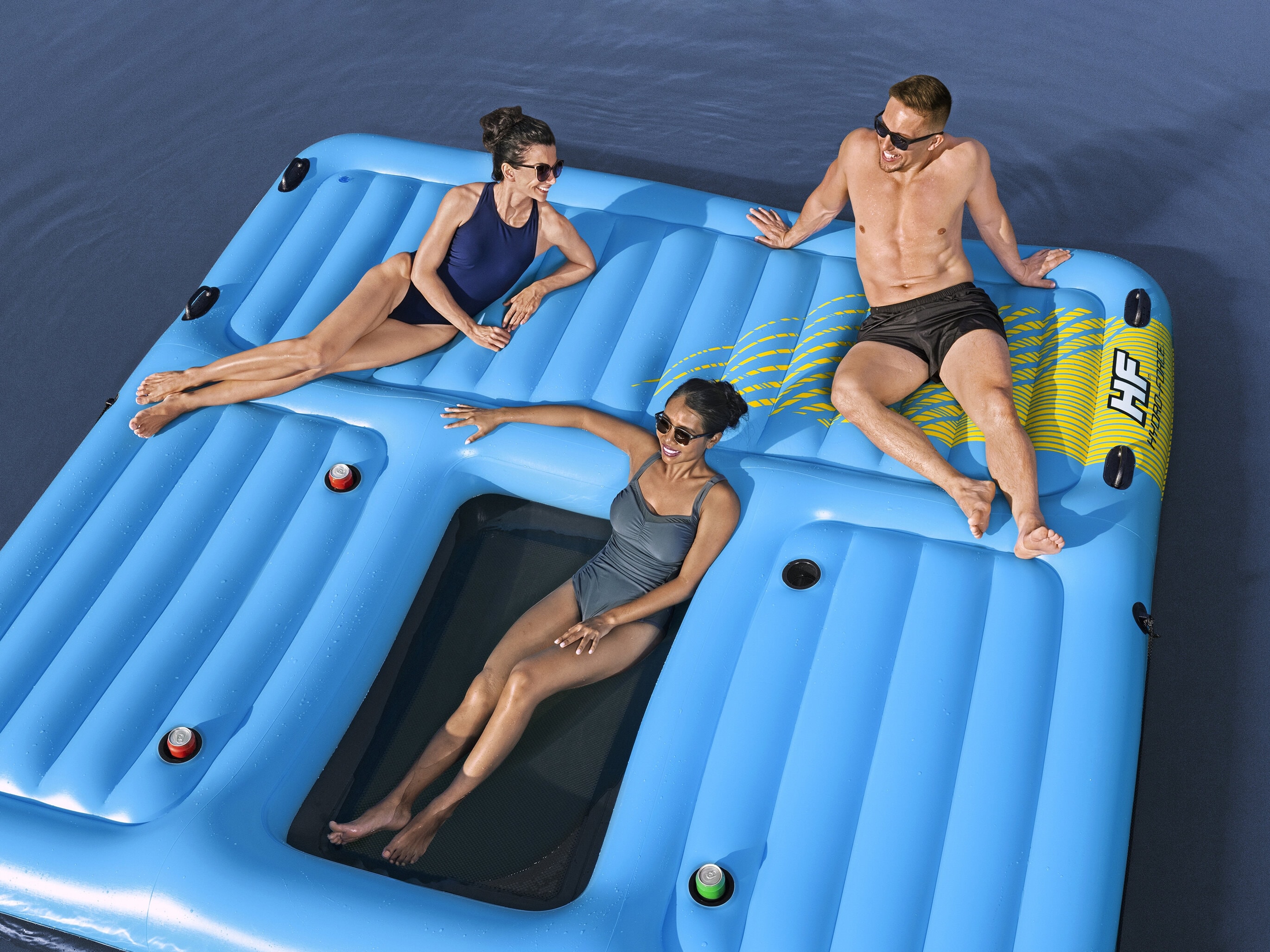 Oppustelig Flåde med Rutchebane - Bestway