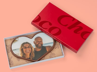 Suklaasydän Omalla Kuvalla