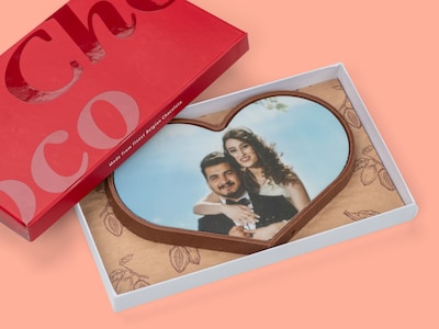 Suklaasydän Omalla Kuvalla