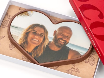 Suklaasydän Omalla Kuvalla