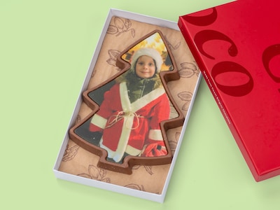 Schokoladenbaum mit persönlichem Foto