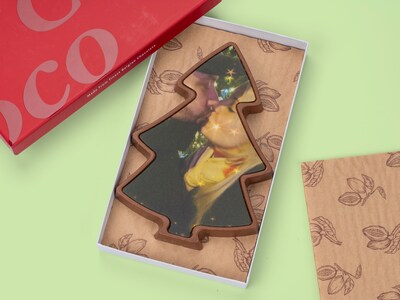 Schokoladenbaum mit persönlichem Foto