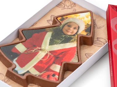 Schokoladenbaum mit persönlichem Foto