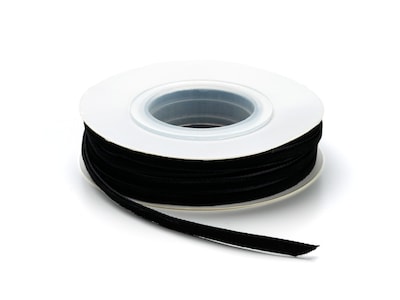 Gavebånd fløyel 10m - Svart