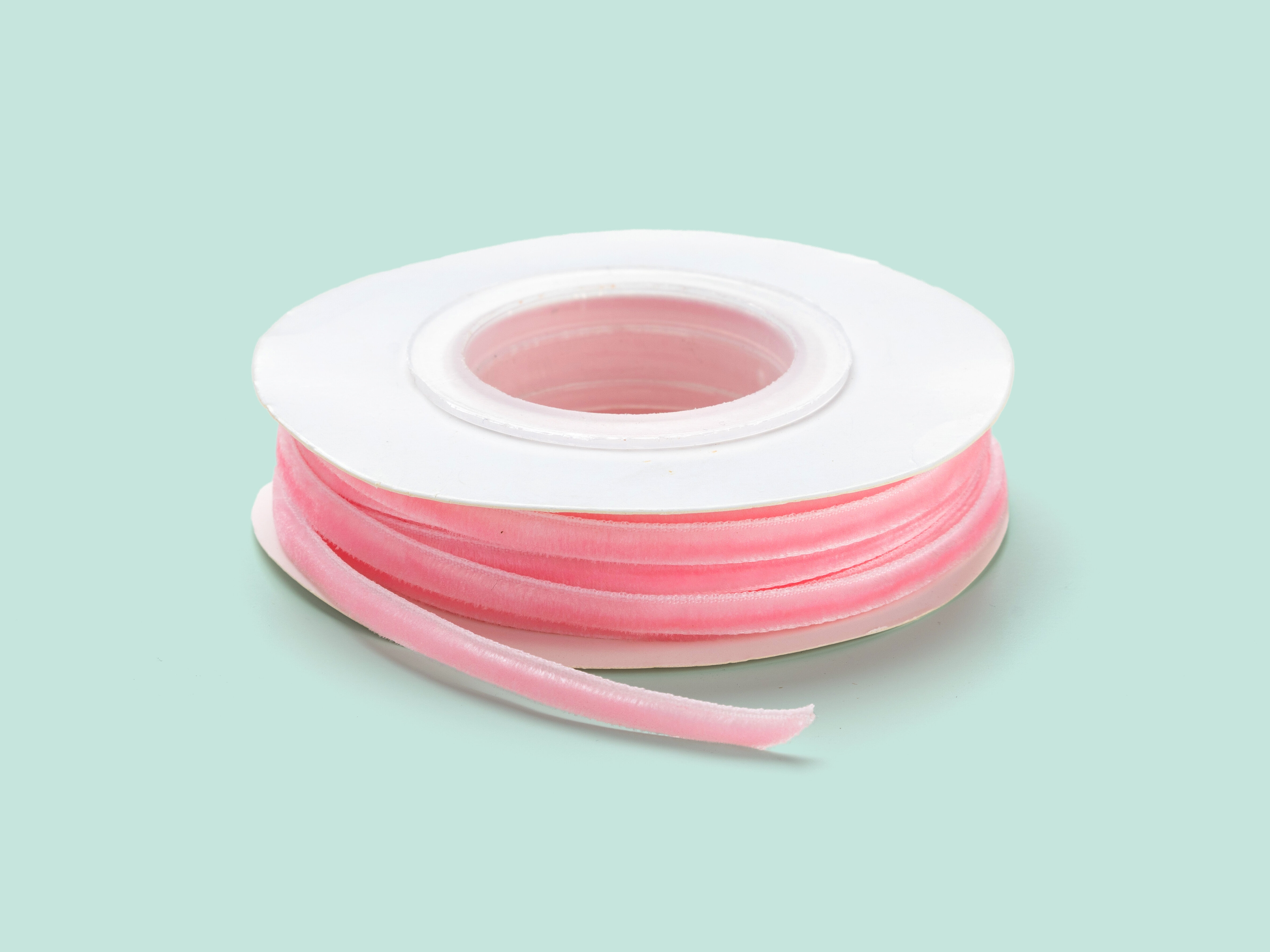 Gavebånd fløyel 10m - Rosa