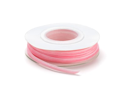 Presentband Sammet 10m - Rosa