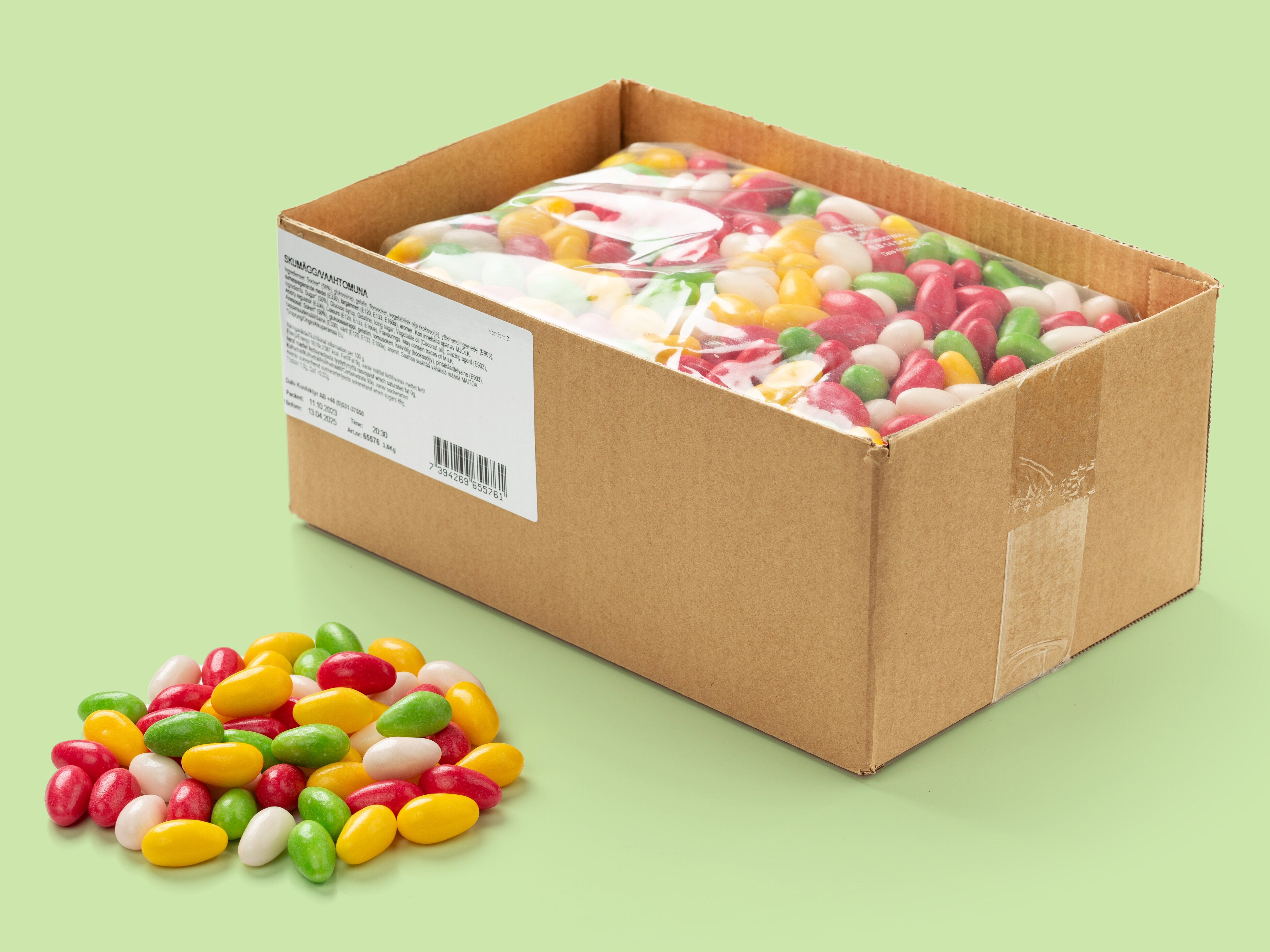 Dragerte Skumegg Smågodt 3,6 kg