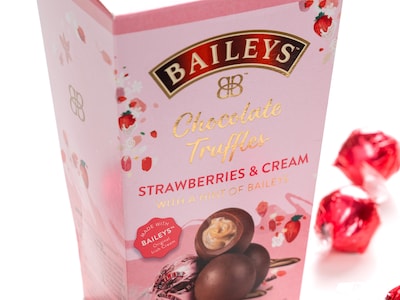 Baileys Strawberries & Cream Tryfflar
