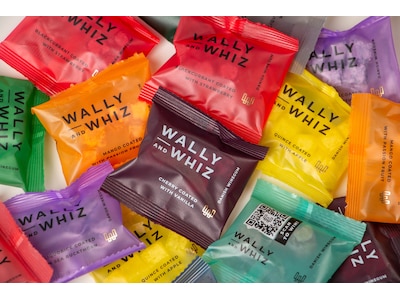 Wally and Whiz Adventskalender mit Fruchtgummi