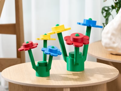 Retro Klodsblomst - Mellem