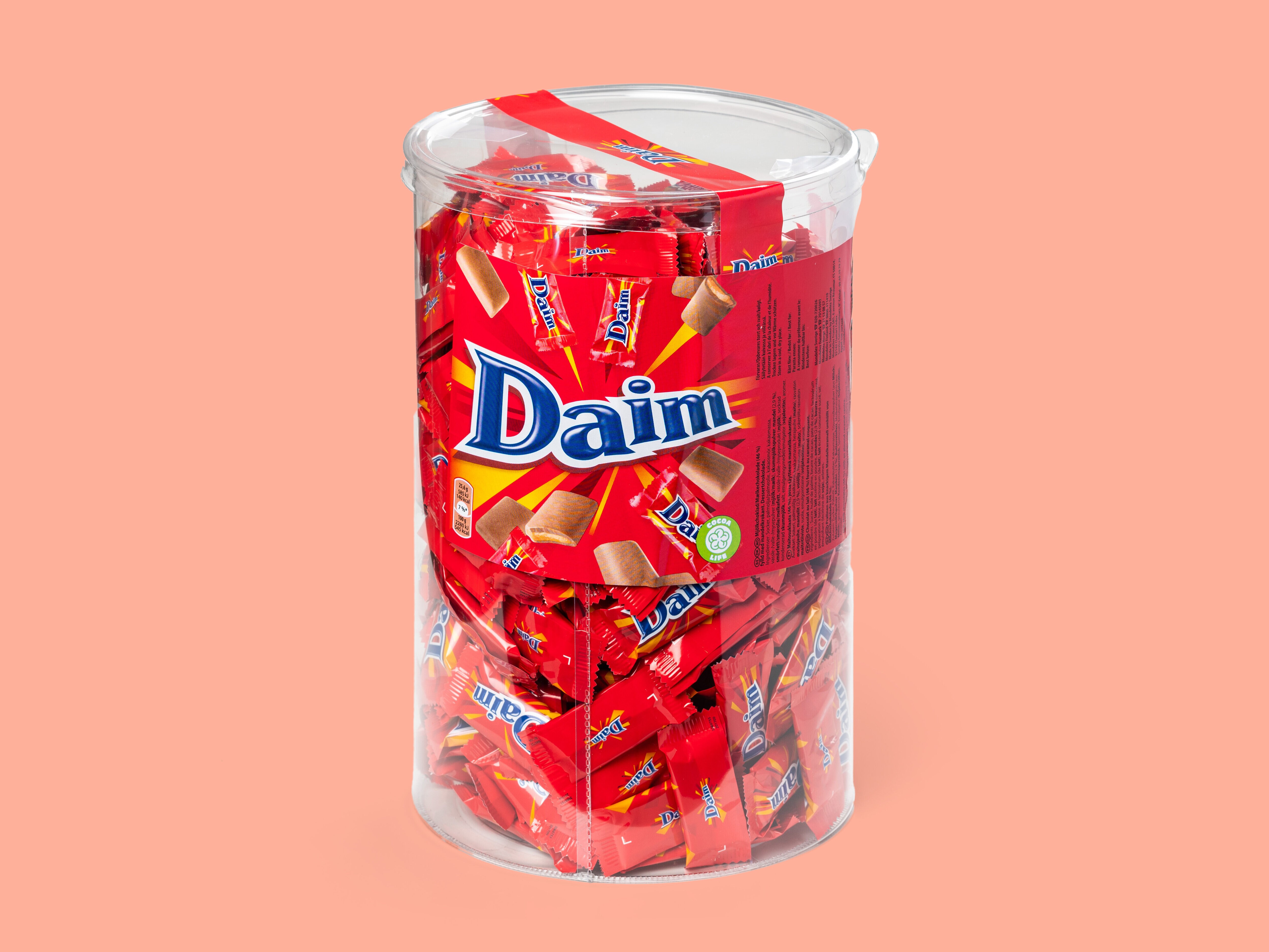 Daim Bland-selv slik i kasser 2,5 kg