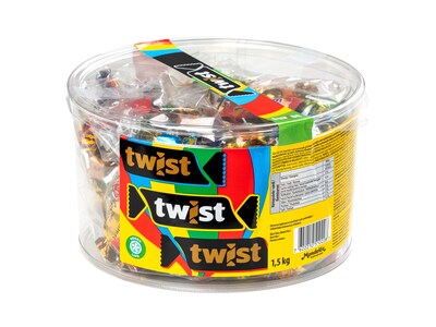Twist Bland-selv slik i kasser 1,5 kg
