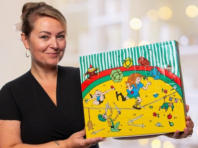 Pippi Langstrømpe Julekalender