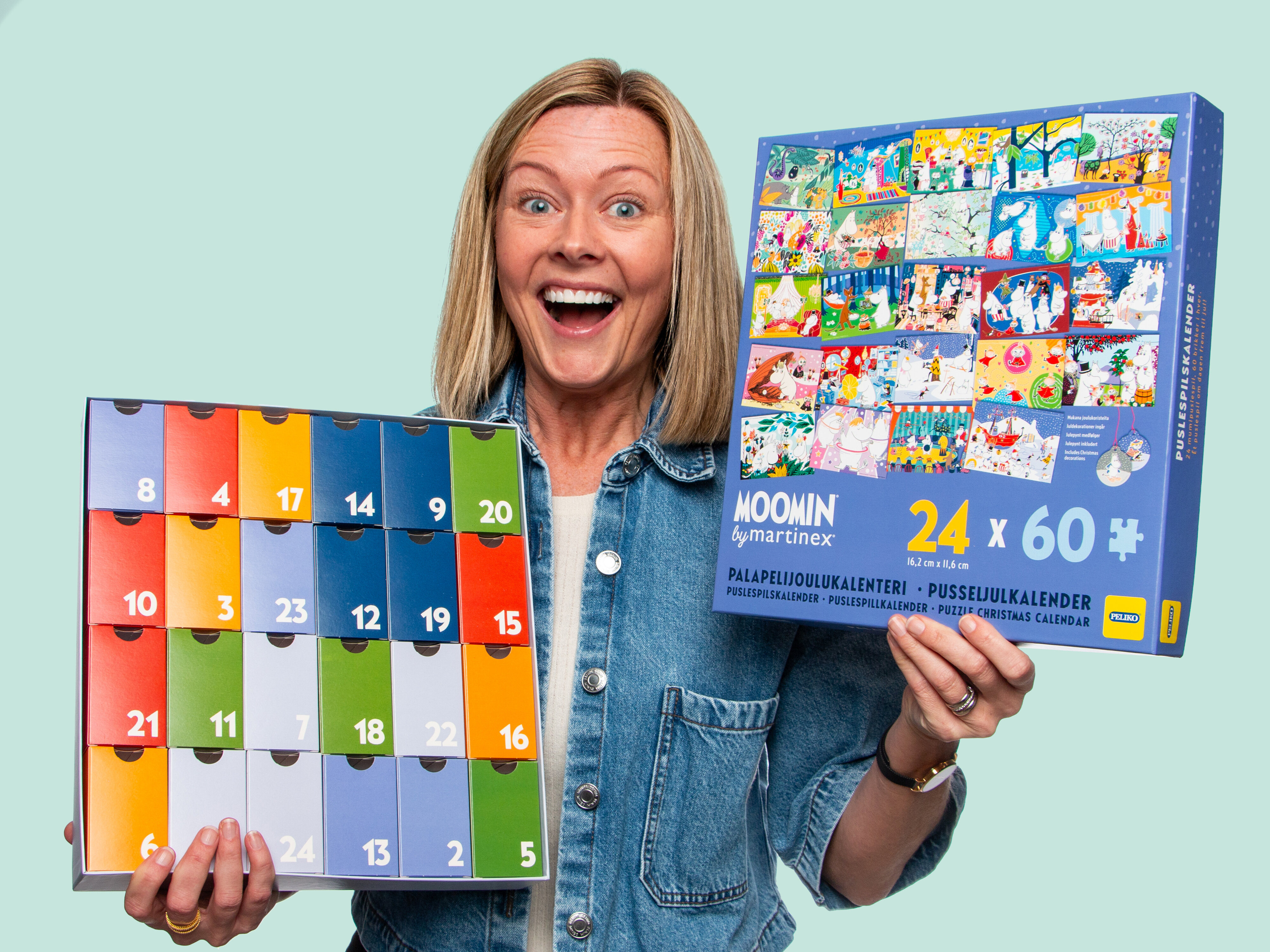 Mumin Pusselkalender